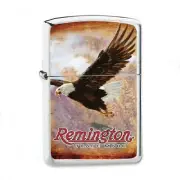 Zippo Lighter - Remington Arms - Bald Eagle - Hunting - Firearms - Rare