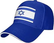 [SSIULUS] Israeli Flag Casquette Cap Hats,Trucker,Baseball Cap with Snapback,Perfect for Summer,Golf