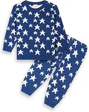 [Cuddle Threads] Baby Knit Star Pattern Set, Jumper and Pants, 2-Piece Winter Outfit, 100% Cotton
