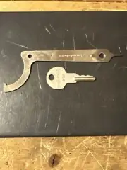KABA UNICAN SIMPLEX COMBINATION CODE CHANGE TOOL & ONE DF59 KEY