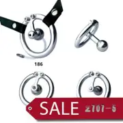Lightweight New Male Stainless Steel Flat Negative Level Lock Cage Chastity Belt