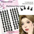 Natural Look Lash Clusters Wispy Elf False Eyelashes Self Application At Home