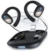 Open Ear Headphones, Bluetooth Headphones, Wireless Earbuds with Smart Digita...