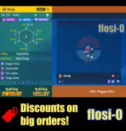 6IV Shiny Skrelp Pokemon Scarlet and Violet