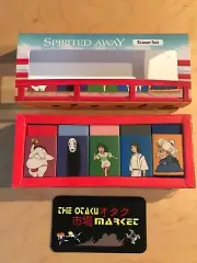 Spirited Away 5 piece eraser set / NEW officially licensed