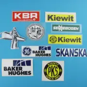 Construction Stickers Carpenters Pipeliners Pipefitters Laborers IronWorkers