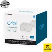 Netgear Orbi 4GX LBK1220 Router Satellite 4G LTE Cellular Cat18 Unlocked