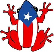 Coqui Puerto Rico Geek Funny Nerd - Sticker Graphic - Auto, Wall, Laptop, Cell, Truck Sticker for Windows, Cars, Trucks