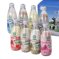 在飛比找蝦皮購物優惠-台農乳品 玻璃瓶保久乳 250ml 24瓶/箱 多種口味皆可