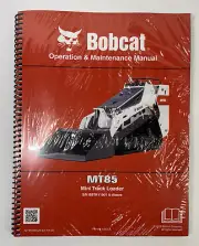 Bobcat MT85 Mini Track Loader Operation & Maintenance/Safety Manuals #7274810