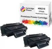 2 Pack Compatible Toner Cartridge for Ricoh 406219 TYPE-SP3300S (5,000 Pages) for Ricoh Aficio SP 3300DN