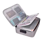Locking Documents Holder Organiser Partitions File Sorting Portfolio Storage Boxes