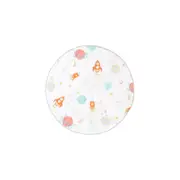 Linen House Kids Space Discovery Playmat Round 120cm Soft Floor Mat/Rug