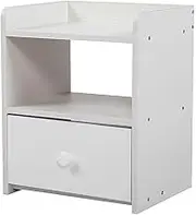 Bedside Tables Drawers Side Table Bedroom Furniture Nightstand White Unit