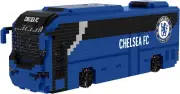 FOCO Officially Licensed Chelsea FC BRXLZ Bricks 3D Football Coach Constructi...