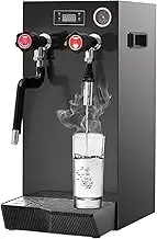 3 in 1 Multi-Purpose Full-Automatic Steam Boiling Water Frothing Machine, 8L Commercial Milk Frother, for Espresso Coffee Tea Coffee Shop Dessert Shop