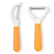 2pcs Professional Vegetable Peeler And Fruit Peeler,peeler+straight Peeler, Swivel Peeler, Julienne Peeler, Potato Peeler, Carrot Peele