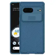 For Google Pixel 7 Case, CamShield Series Slim Stylish Protective Case with Slide Camera Cover (Blue)
