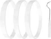 LuojinLuoda 3x Replacement compatible Gasket Seal Rings for Nutri Ninja - Compatible with Auto IQ Blender Cups, Includes Free Dental Tool, Perfect for Small Blender Maintenance & Repair