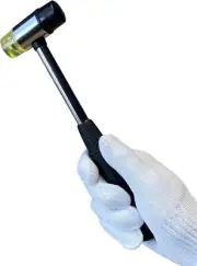 Double-Faced Soft Hammer Mallet Rubber Hammer Soft Hammer for Home Decoration...