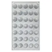 Raspberry Silicone Mold 35 Cavities Non-stick Food Grade Easy Release DIY Cake Decorating Fondant Candy Chocolate Candy Jelly Ice Baking Mold