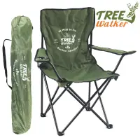 在飛比找博客來優惠-TreeWalker 折疊速開露營椅-軍綠