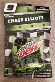 2018 Nascar Authentics #9 Chase Elliott Mt Dew 1/64 Diecast