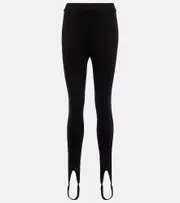 [Velvet] Velvet Vixen Ponte stirrup leggings AU 16 black