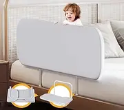 strenkitech Toddler Bed Rails for Travel - Baby Guard Bed Rail Portable Bumper for Crib, Twin, Queen, Full, King Size Beds - Easy to Assemble, Safety Bed Side Rail for Toddlers and Kids