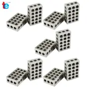 5 Pair 23 Holes 1-2-3 Blocks Ultra Precision .0002" Machinist 123 Jig