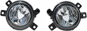 SILILAN Pair Fit for E84 X1 2012 2013 2014 2015 Front Fog Light Running Lamp Without Bulb Fog Lamps 63172993525 63172993526(Without Bulb)