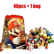 48-Piece Super Mario Bros Action Figure Collection – Vibrant Playset for Fans an