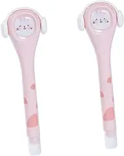 Tofficu 2pcs Cream Correction Tape Correction Tape Decorative Portable Writing Out Student Stationery Random Style