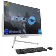 Aio All IN One I5 24 " Full HD Win10 RAM 8gb SSD 240gb PC Desktop Computer