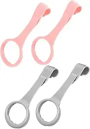 BESPORTBLE Infant Crib Pull Rings 4pcs Walking Assistant Playpen Accessory for Hanging Bar for Arm Strength