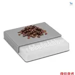 帶定時器的迷你咖啡秤,2KG/0.1G 精確 3 種模式 TYPE-C 可充電便攜式數字秤,用於濃縮咖啡和倒咖啡,帶矽膠