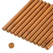 12 Pcs Bronze Gold Cylinder Sealing Wax Stick Glue Gun Wax Seal Rod
