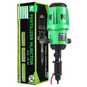 Fertilizer Injector for Drip Irrigation, 0.4%-4% Adjustable Dosing Pump, 3/4'' N