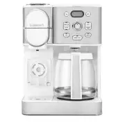 Cuisinart Stainless Steel Coffee Center 2-in-1 Coffeemaker, 12 Cup Capacity