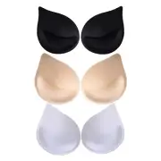 Spong Bra Pads Bikini Chest Cup Push Up Insert Foam Enhancer Pad for Womens