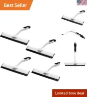 Easy Grip Hand-Held Squeegee – for Showers, Tubs, Windows, Mirrors, Autos – T...