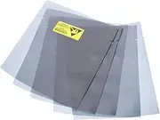 uxcell Anti Static Bags Shielding Bag 50pcs 4x4.7inch(10x12cm) Open Top with Labels for Hard Drive HDD SSD