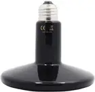 250 Watt Reptile Heat Lamp Bulb, No Light Infrared Ceramic Heat Emitter for P...