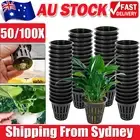 50/100 Mesh Pot Basket Plant Grow Net Cup Aeroponic Hydroponics Aquaponic Basket