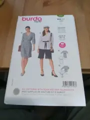 Burda 6030 Misses Dress & Blouse Sewing Pattern NEW Uncut Sizes 8-18