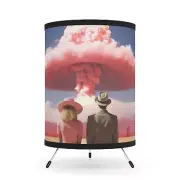 Love Nuke Tripod Lamp, Unique Lighting, Home Décor, Gift, Modern