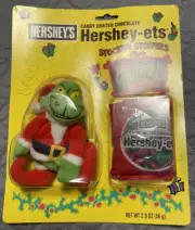 Dr Seuss Grinch Christmas Plush & Hershey -Ets Candy in original package.