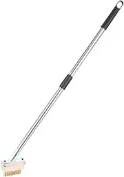 Folpus Crack Weeder Weeding Puller Tool Heavy Duty Weeder Scrapers Cleaning Tool Moss Weed Remover Puller Tool for Driveway Walkways, Length 80 cm