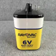 Rayovac Zinc-Carbon 6V Battery Mercury Free & Leak-proof Lantern Size