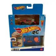 Hot Wheels RC Rodger Dodger 1:64 Scale Red Remote-Control Toy Car New Sealed Box